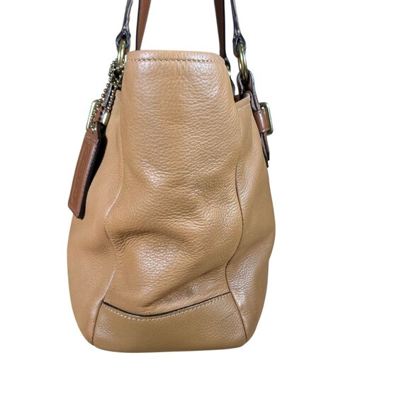 Coach Chelsea East West Jayden Carryall Leather Satchel in Camel - EUC! - Picture 7 of 14